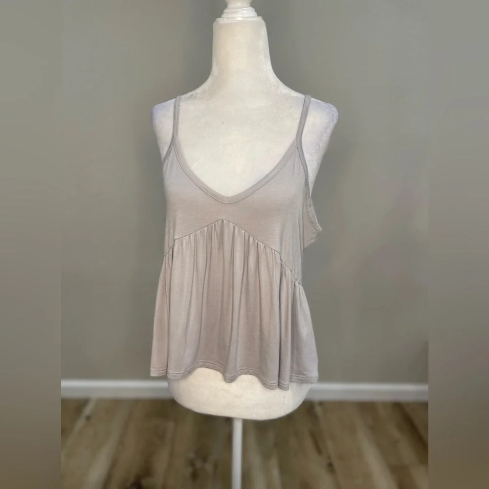 DOUBLE ZERO cute flowy string top